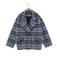 Anna Nicola/アンナニコラ Anna Nicola ビッグチェックテーラーコート/507795161
