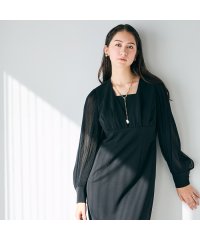 Audie a Muses/プリーツスリーブワンピ―ス/507802490