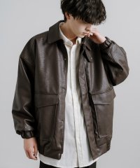 Rocky Monroe/ロッキーモンロー Rocky Monroe ブルゾン フライトジャケット メンズ レディース ライダース アウター ミリタリー A－2 合成皮革 PU オーバー/507802795
