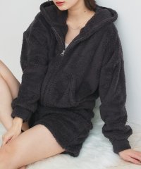 ad thie/アドティエ ad thie 【2024AW新作】ボアショートパーカーショートパンツルームウエア/507802833