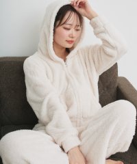 ad thie/アドティエ ad thie 【2024AW新作】ボアショートパーカーロングパンツルームウエア/507802834
