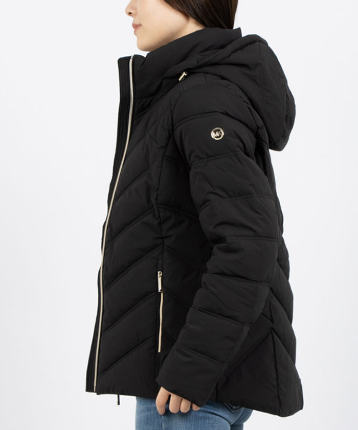 セール】MICHAEL KORS マイケルコース HOODED PUFFER JACKET セール】MICHAEL KORS マイケルコース HOODED PUFFER JACKET