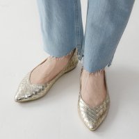Fin/フィン Fin Vカットメッシュフラットシューズ【低反発スポンジ入り】/507803047