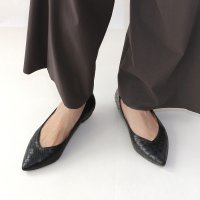 Fin/フィン Fin Vカットメッシュフラットシューズ【低反発スポンジ入り】/507803047