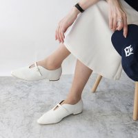 Fin/フィン Fin セミスクエアトゥUカットローファー【低反発スポンジ入り】/507803049
