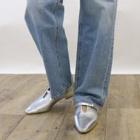 Fin/フィン Fin セミスクエアトゥUカットローファー【低反発スポンジ入り】/507803049