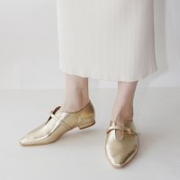 Fin/フィン Fin セミスクエアトゥUカットローファー【低反発スポンジ入り】/507803049