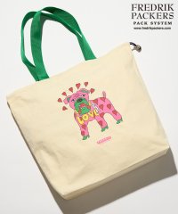 FREDRIK PACKERS/フレドリックパッカーズ FREDRIK PACKERS FREDRIK ≪別注コラボレーション≫MASAMI YANAGIDA キャンバストート L/507803061
