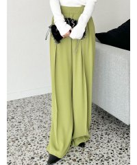 LILY BROWN/ウエストタックストレートパンツ/507803306