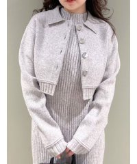 LILY BROWN/ショートニットジャケット/507803350