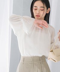 URBAN RESEARCH ROSSO/ウォッシャブルハイネックレースブラウス/507803470