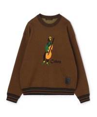 CABaN /CABaN コットンカシミヤジャカード JAZZ WOODBASE クルーネックプルオーバー/507803558