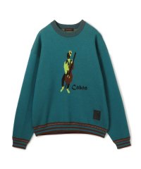 CABaN /CABaN コットンカシミヤジャカード JAZZ WOODBASE クルーネックプルオーバー/507803558