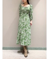 SNIDEL/リボンプリントワンピース/507803656
