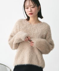ad thie/アドティエ ad thie 【2024AW新作】ラメシャギー Vネックニット/507804186