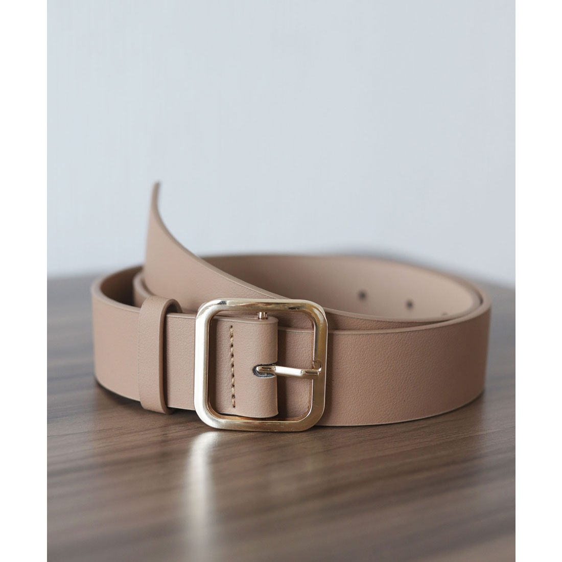 undulation buckle belt(504854605) | ブラックバイマウジー