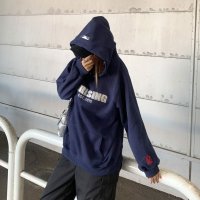 non-hedge/ノンヘッジ non－hedge ロゴ合成皮革フードプルオーバー/507804729