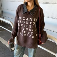 non-hedge/ノンヘッジ non－hedge エリデニムロゴニットチュニック/507804734