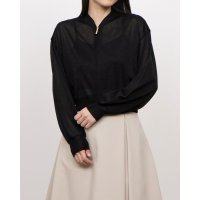 12Twelve Agenda/トゥエルブアジェンダ 12Twelve Agenda シアーラメニットブルゾンカーディガン/507516873