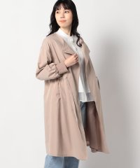 Grand PARK/ウエスト絞り ノーカラーコート/507608405