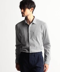 NICOLE CLUB FOR MEN/ニットサッカーチェックシャツ/507777917