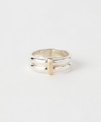 BEAUTY&YOUTH UNITED ARROWS/SILVER925 x BRASS ダブル リング/507797467