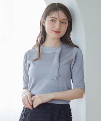 12Twelve Agenda/トゥエルブアジェンダ 12Twelve Agenda アシメボウネックラメニットプルオーバー/507804340