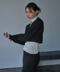 marjour/マージュール marjour LAME KNIT CARDIGAN/507804815