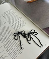 marjour/マージュール marjour DOUBLE RIBBON PIERCE/507804819