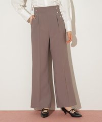 JILL by JILL STUART/ボタンセミフレア美脚パンツ/507805497