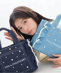 JILL by JILL STUART/3Dパールフリルトートバッグ/507805500