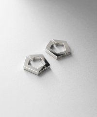 COCOSHNIK ONHITSCH/ココシュニック オンキッチュ COCOSHNIK ONKITSCH シルバー ハギーイヤリング ペンタゴン/507805987