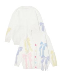 HOOK/フック HOOK HOOK/【HOOK】for girls リボンフリンジシャギーカーディガン/507806725
