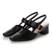ChiffonFit/スクエアトゥ スリングバック ミュール ChiffonFit CF－5112/507806841