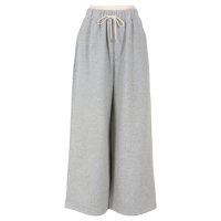 KOBE LETTUCE/コウベレタス KOBE LETTUCE [ 裏起毛 ] ダブルウエストスウェットワイドパンツ【プチ】 [M4180]/507807094