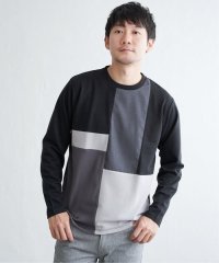 ikka/【親子おそろい】ブロックスポンチグラデロンT/506873920