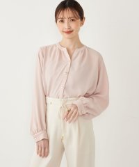 SHIPS Colors WOMEN/SHIPS Colors:〈洗濯機可能〉 ツイル スキッパー シャツ ブラウス◇/507039809