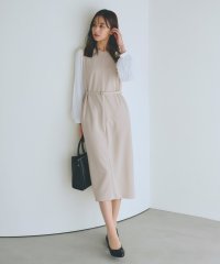 grove/ベルト付き袖プリーツサックワンピース/507735264