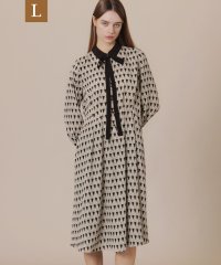 MACKINTOSH LONDON/【L】Ｍダイヤモンドシェイプパターンプリントワンピース/507776559