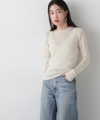 N Natural Beauty Basic/シアーシャインタンクニットセット/507788580