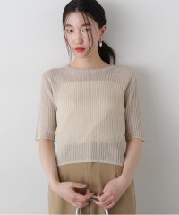 N Natural Beauty Basic/シアーリブラメニット/507788581