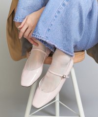 BEAUTY&YOUTH UNITED ARROWS/エナメルライク ストラップ バレエシューズ/507791189