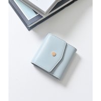 Honeys/ハニーズ Honeys フラップ付ミニ財布 財布 ミニ財布 二つ折り財布 コンパクト 合皮 フェイクレザー レター型 シンプル セレモニー フォーマル レディー/507807370