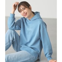 Honeys/ハニーズ Honeys ロゴゆるパーカー トップス スウェット 長袖 コットン 綿 パーカー プルパーカー ゆったり ロゴ プリント フード USAコットン レ/507807385