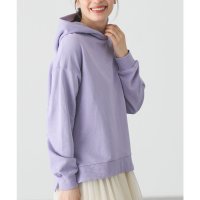 Honeys/ハニーズ Honeys ロゴゆるパーカー トップス スウェット 長袖 コットン 綿 パーカー プルパーカー ゆったり ロゴ プリント フード USAコットン レ/507807385
