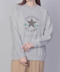 CONVERSE/コンバース CONVERSE パッチプリント身頃裏シャギトレーナー/507808355