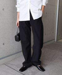 and　Me.../アンドミー andme 裏起毛 ポンチ カーブ パンツ/507808407