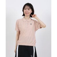 PUMA/プーマ PUMA ゴルフ W P ジャカートパイルリラックスポロS/S/507808573