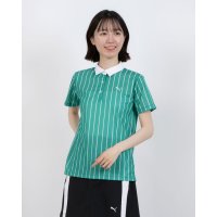 PUMA/プーマ PUMA ゴルフ WストレッチカノコストライプAOPポロS/S/507808575
