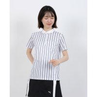 PUMA/プーマ PUMA ゴルフ WストレッチカノコストライプAOPポロS/S/507808575